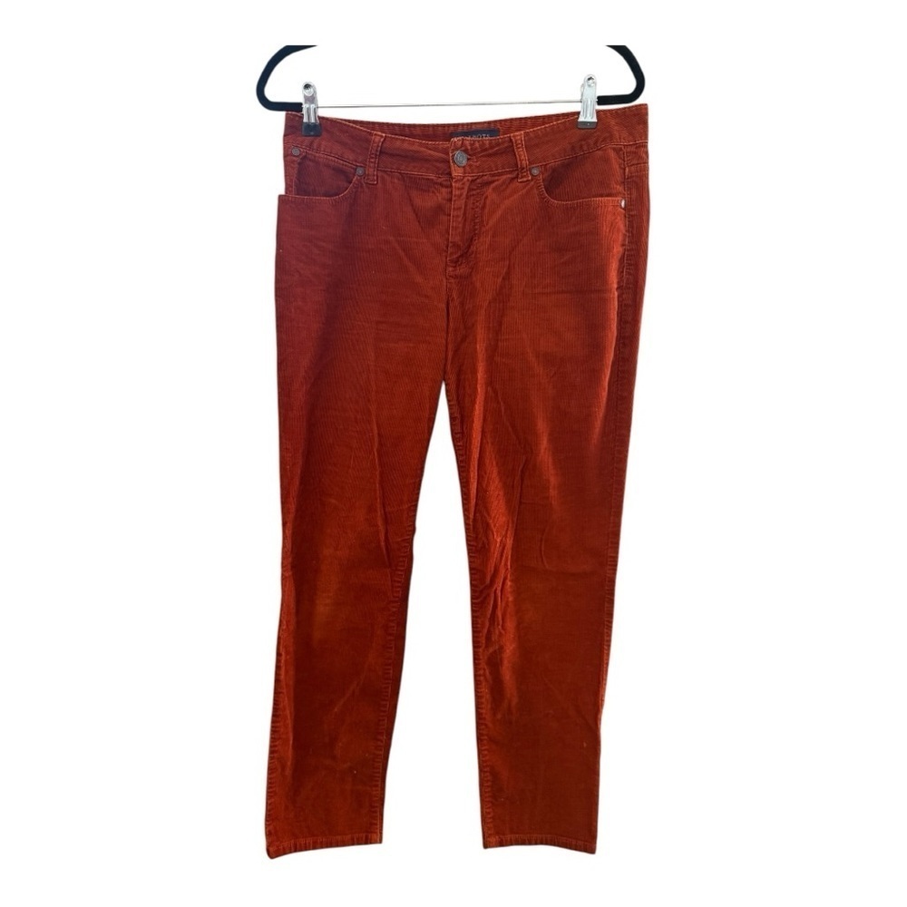 Talbots Signature Corduroy Ribbed Velvet Straight Leg Pants Size 8